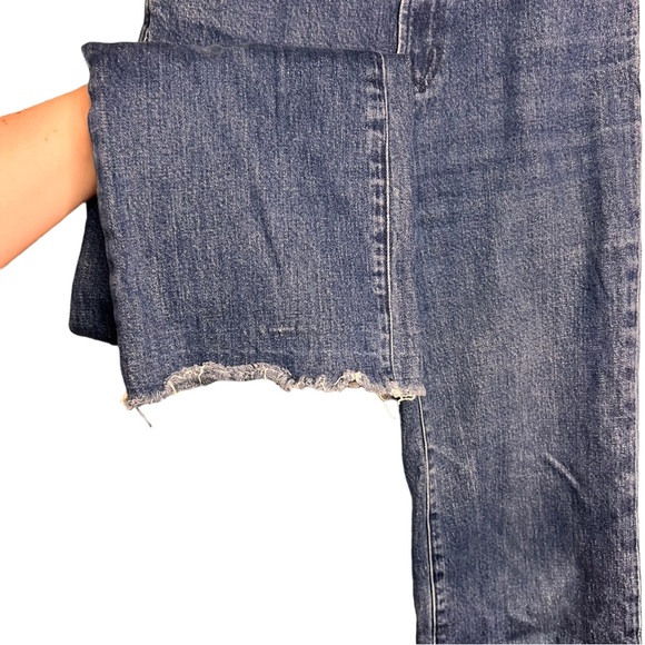 J Brand Joan Crop High Rise Dark Wash Jeans 24 - Picture 5 of 8